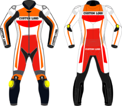 Professional MotoGP-Style Leather Racing Suit
