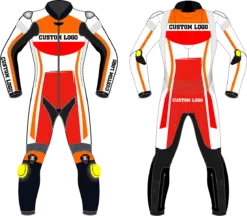 Professional MotoGP-Style Leather Racing Suit
