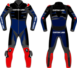 Custom MotoGP-Style Leather Race Suit
