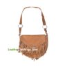 Leather Fringe Crossbody Bag | CBB4