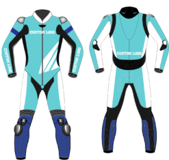 Custom MotoGP-Style Motorbike Leather Race Suit