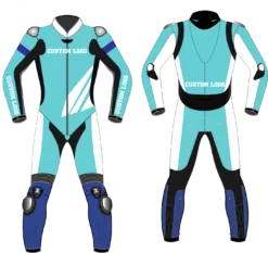 Custom MotoGP-Style Motorbike Leather Race Suit