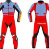 Premium MotoGP-Style Leather Rider Suit