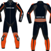 Custom Leather Racing Suit – MotoGP-Style Design for Riders