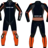 Custom Leather Racing Suit – MotoGP-Style Design for Riders