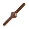 Real leather championship belt replacement strap compatible with Big Gold style belts