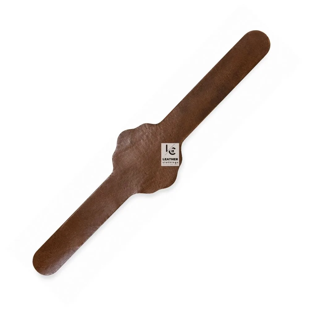 Real leather championship belt replacement strap compatible with Big Gold style belts