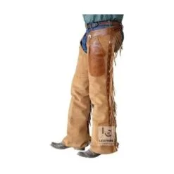 Rodeo Brown Suede Chaps - MSCH2B