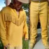 Best Western Pant Shirt For Men– Cowboy Look Perfected - Cowboy Suede Fringe Pant Shirt