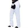 White Leather Chaps