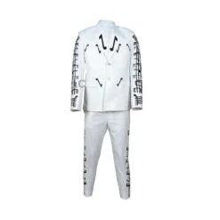 Hank William Suit - White Pant Coat Embellished Hank William Pant Suit White Pant Suit