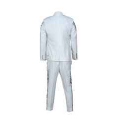 Hank William Suit - White Pant Coat Suit Embellished - (1)