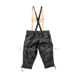 Black Lederhosen For Men: Perfect for Oktoberfest - LH13