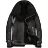 Men's B3 Bomber Aviator Jacket - Shearling Pilot Jacket