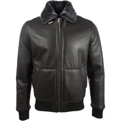 Men's Shearling Leather Jacket - Sheepskin Jacket