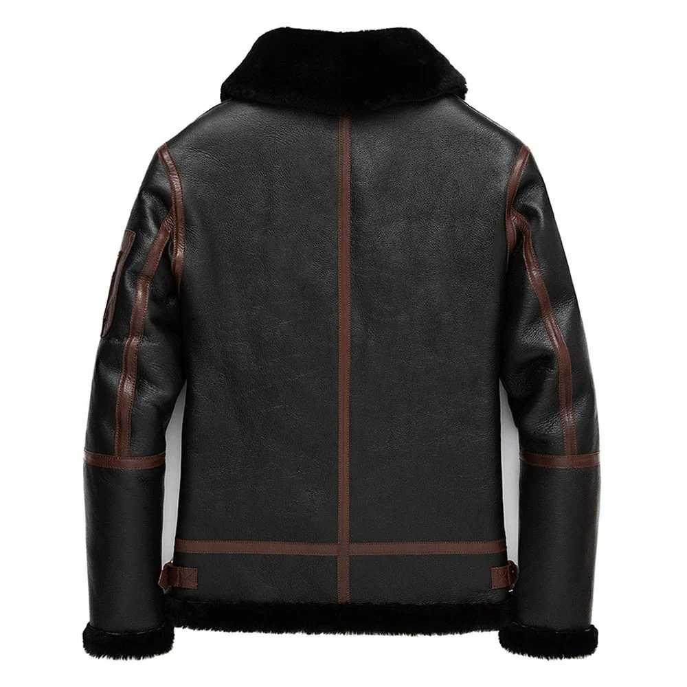 Vintage RAF Sheepskin Pilot Jacket - Flying Jacket | MSJ16 - Image 3