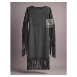 Powwow Regalia Dress with Fringes - Native American Style
