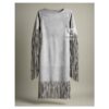 Traditional Women's Suede Fringe Dress