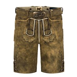 german Goatskin lederhosen for men