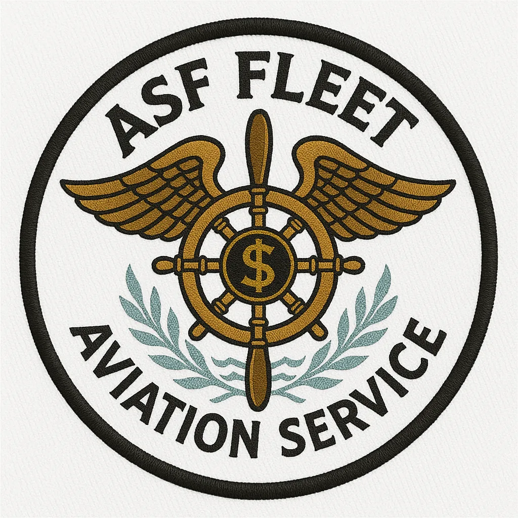 ASF FLEET AVIATION SERVICE PATCH