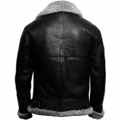 Men's B3 RAF Aviator Flight Shearling Sheepskin Jacket