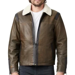 Men's Shearling Leather Jackets