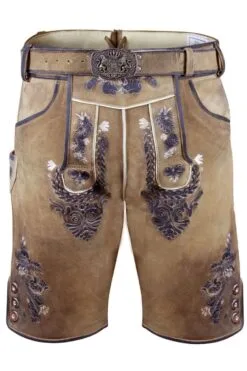 Handmade Bavarian Leather Lederhosen for Men - Vintage Lederhosen
