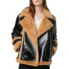 Women's Shearling Leather Jacket - Sheepskin Coat