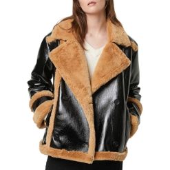 Women's Shearling Leather Jacket - Sheepskin Coat