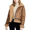 Authentic B-3 Bomber Shearling Jacket