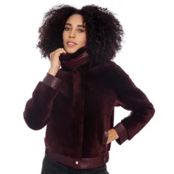 Shearling Winter Jacket Women 