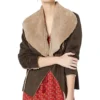 Women's Sheepskin Jacket - Brown Shearling Jacket