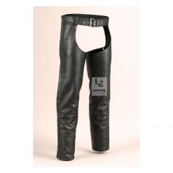 Real Leather Chaps for Motorcycle Riders