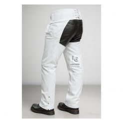 Mens Leather Motorcycle Chaps - Durable and Stylish