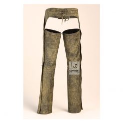 Men's Leather Riding Chaps - Biker Chaps