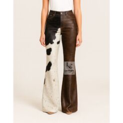 Natural Hair-On Cow Skin Western Style Pant for Womens WHP1 FS