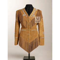 Women's Western Suede Fringe Jacket WFJ31
