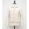Women’s White Leather Fringe Western Jacket