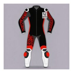 Custom MotoGP-Style Leather Suit – Professional Racing Cut