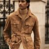 Premium Suede Jacket Men - Safari Jacket