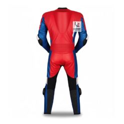 Professional Leather Race Suit Custom Made MGS14 Back