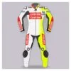 Custom Performance Leather Race Suit for Motorcycle Racing Front Side
