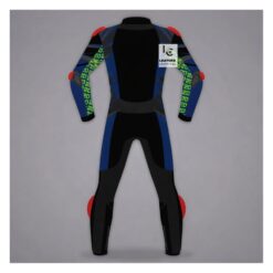 Elite Motorcycle Leather Race Suit Back Side