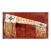 Indigenous-Inspired Hand-Beaded Suede Cover