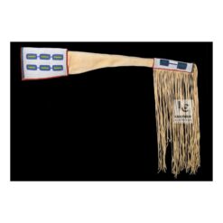 Best Plains-Style Suede Beaded Sleeves with Fringes