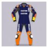 One-Piece Motorcycle Leather Race Suit Front Side