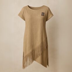 Look your best in our Boho Fringe Suede Dress. The complete Western Cowgirl Outfit for rodeos or date nights. Comfortable and chic!