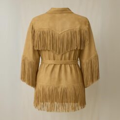 Alternative view of Western Fringe Suede Jacket for Womens