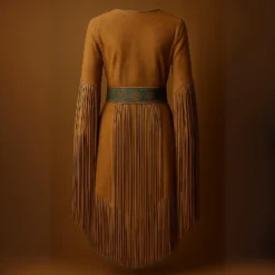 Alternative view of Women's Powwow Regalia Dress | Native Style Fringe Dress