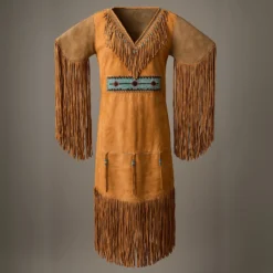 Native American Powwow Fringe Dress -  Handmade Regalia Dress